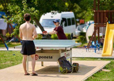 játszótér ping pong csocsó aranypart camping