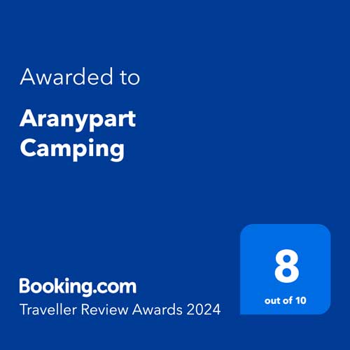 Digital Award TRA 2024 Aranypart Camping