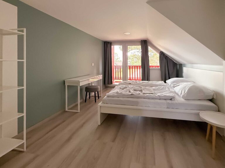 kemping apartman Balaton Rosa Plus hálószoba Aranypart Camping