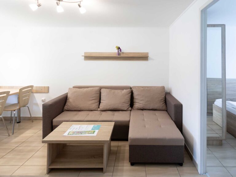 apartmanok Balaton Carmen Plus nappali Aranypart Camping & Apartments