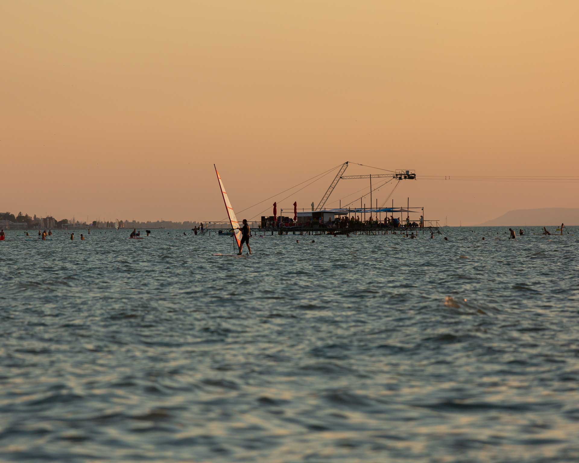 Aranypart zelt zeltplatz camping camping Siófok Bamboo sziget