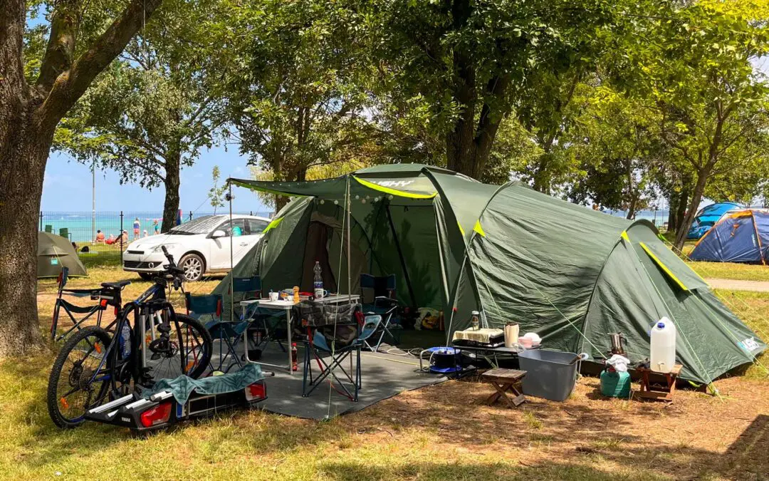Aranypart sátor sátorhely kemping camping Siófok