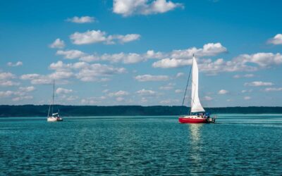 Ilyen a tavasz a Balaton part egyik legszebb részén