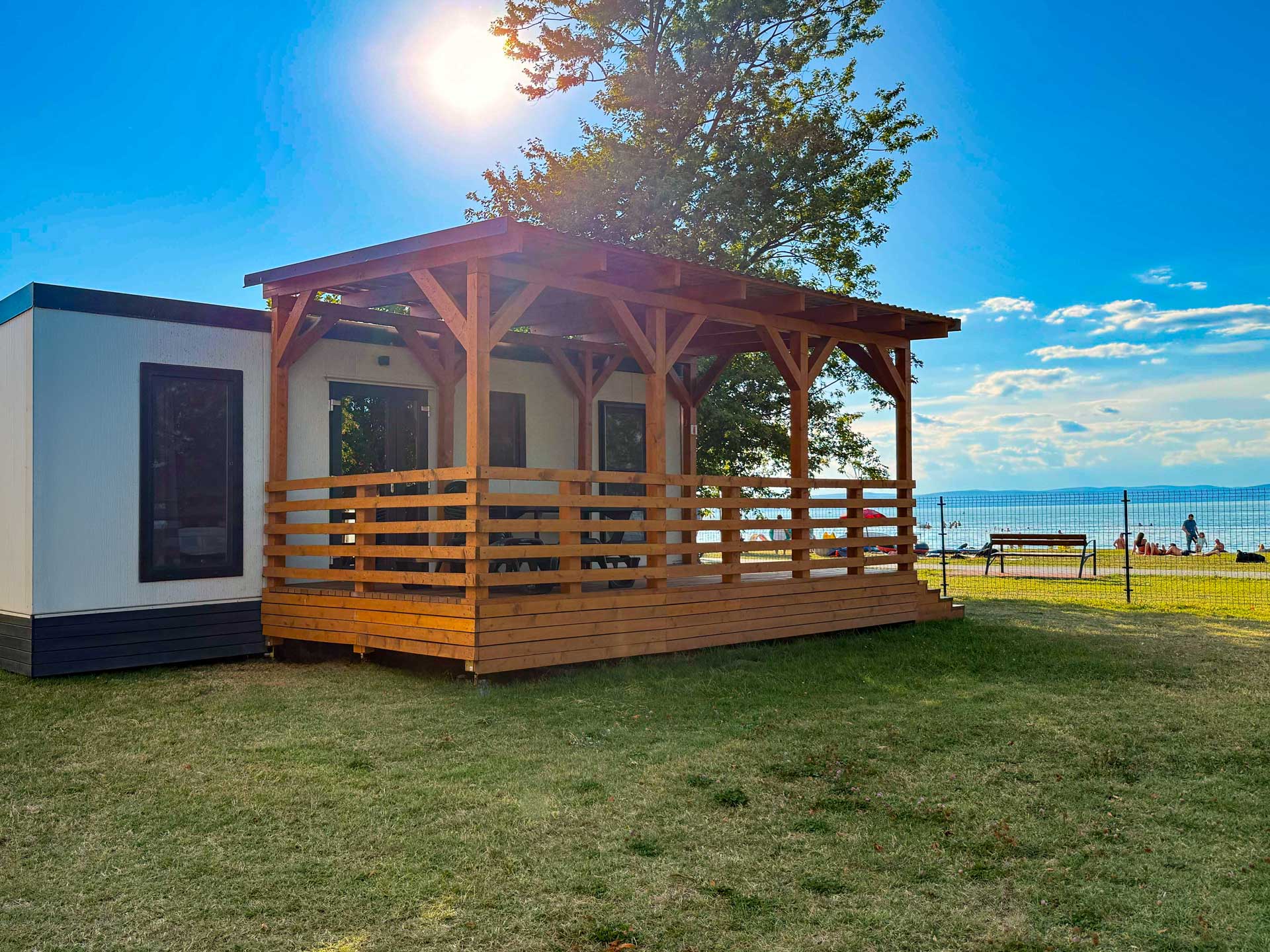 Wie tankt man bei einem Urlaub am Balaton neue Energie? Die Veränderung ist das, was man mit nach Hause nimmt! 9 Balaton holiday Siófok Aranypart Beach House apartment