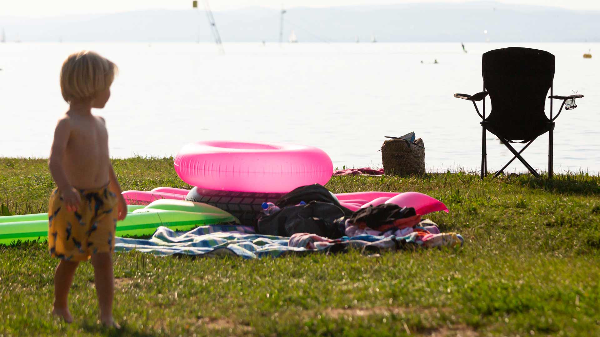 Aranypart Camping Siófok – beach