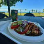 kemping étterem Aranypart Camping Siófok Golden Lake büfé gyros
