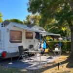 lakókocsi parcella kemping Aranypart Siófok