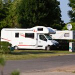 lakókocsi parcella kemping Aranypart Siófok