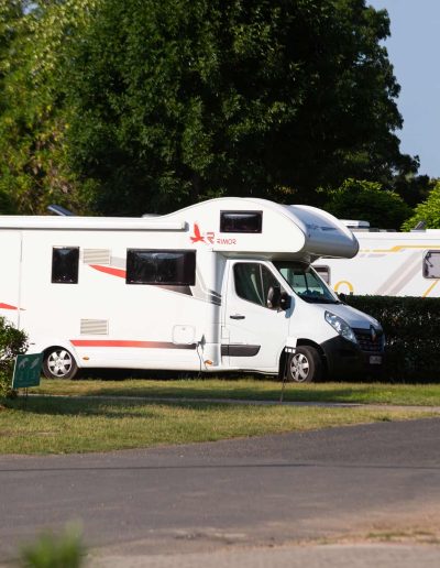 caravan pitches kemping Aranypart Siófok