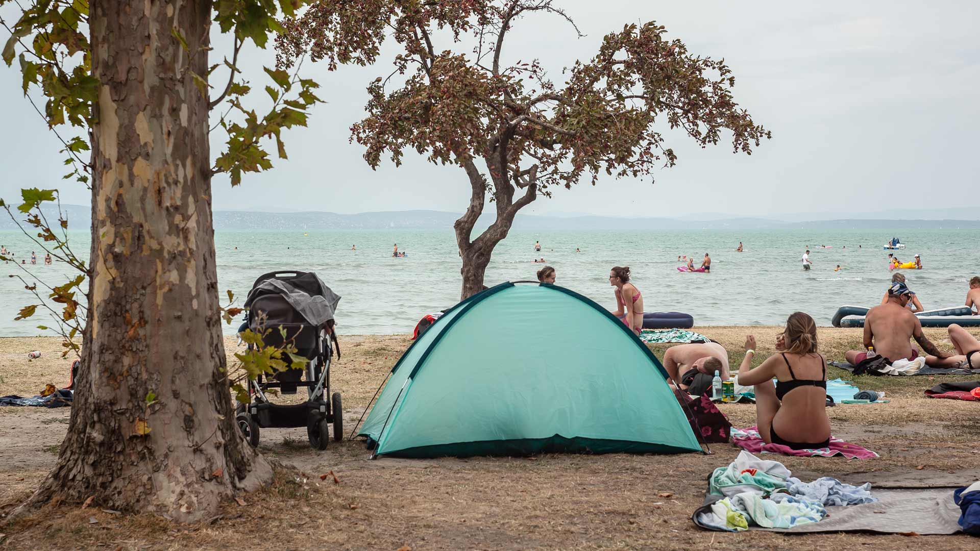 nyaralás 2024 Balaton Aranypart Camping Siófok