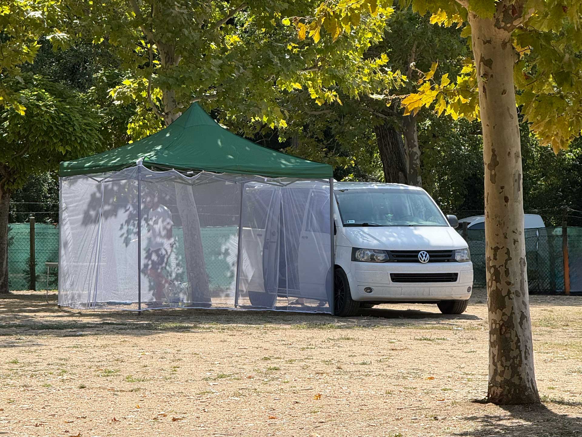 őszi kempingezés Balaton part Aranypart Camping & Apartments