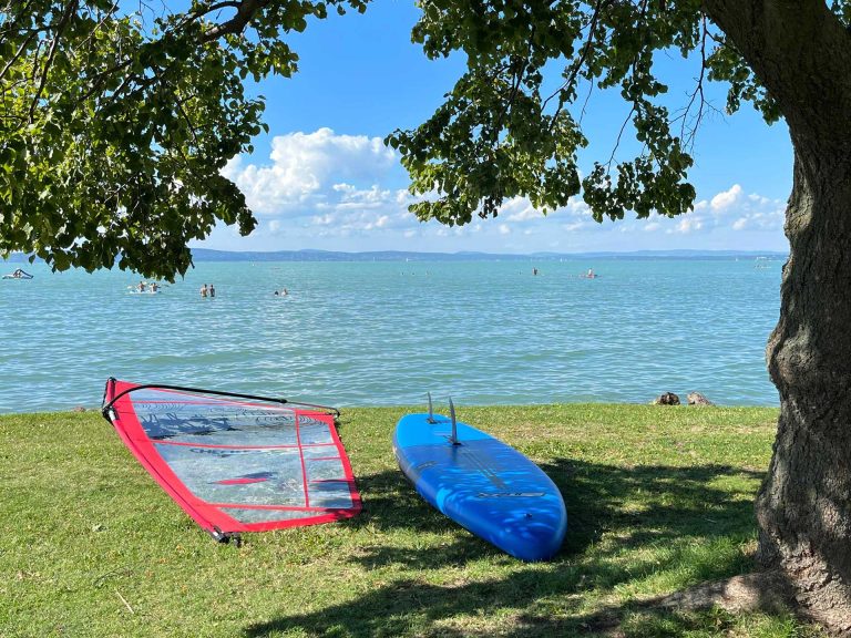 sport vízisport sup szörf Aranypart kemping