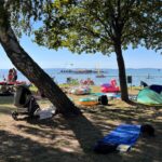 szabadstrand Bamboo Sziget Aranypart Camping apartman Siófok
