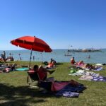 szabadstrand Bamboo Sziget Aranypart Camping apartman Siófok