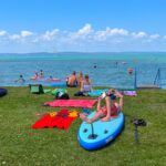 szabadstrand Bamboo Sziget Aranypart Camping apartman Siófok